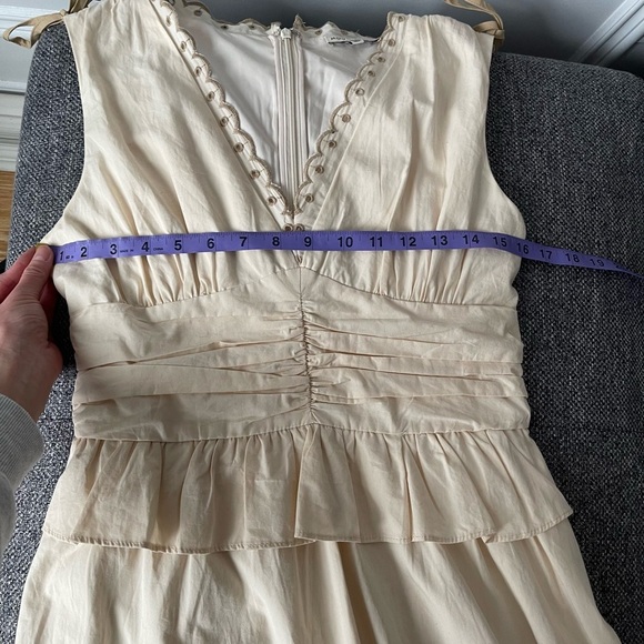 Moon River Vintage Inspired Cream Dress - Picture 7 of 12